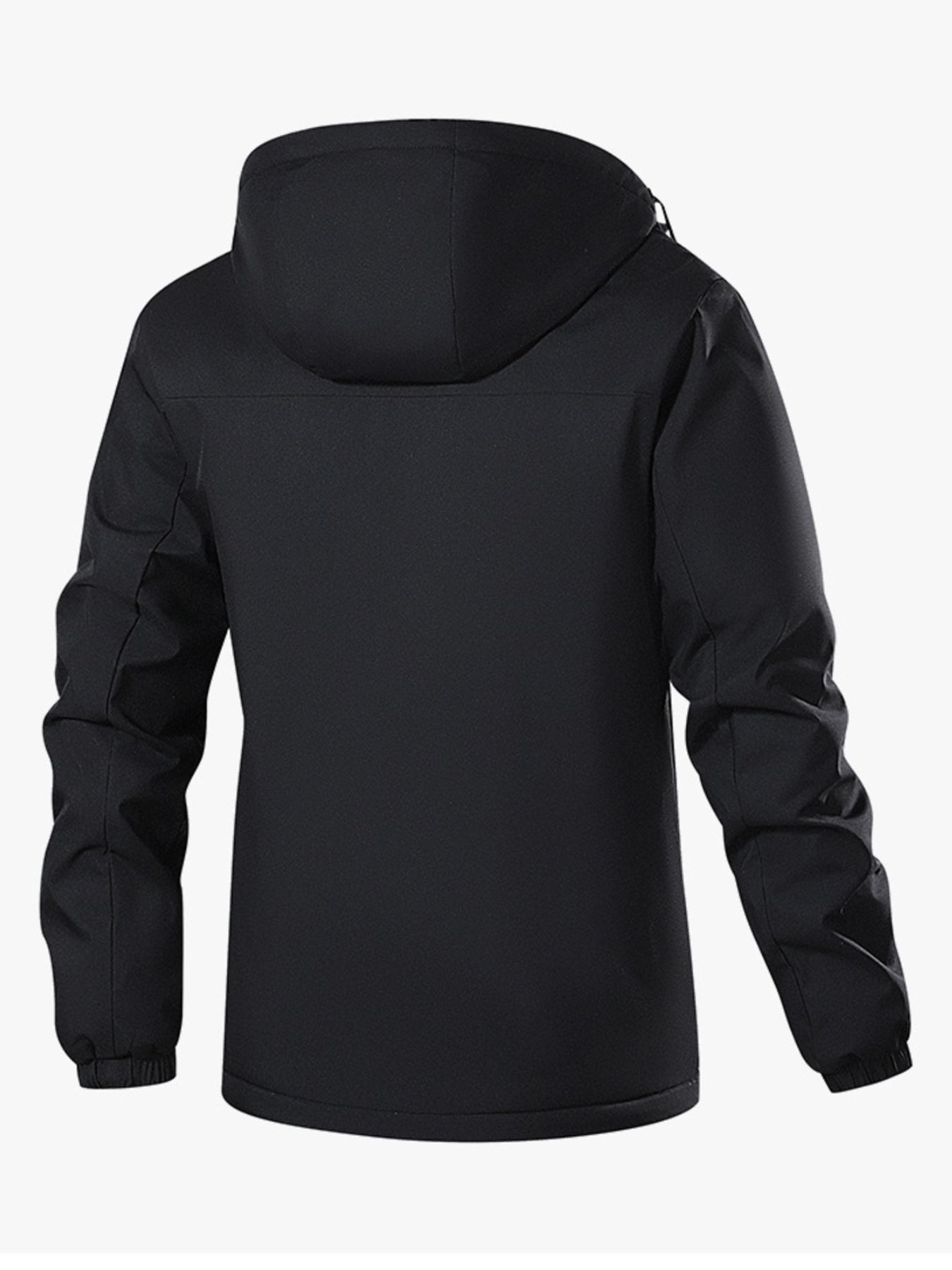 Men's Plus Size Waterproof Hooded Outdoor Jacket