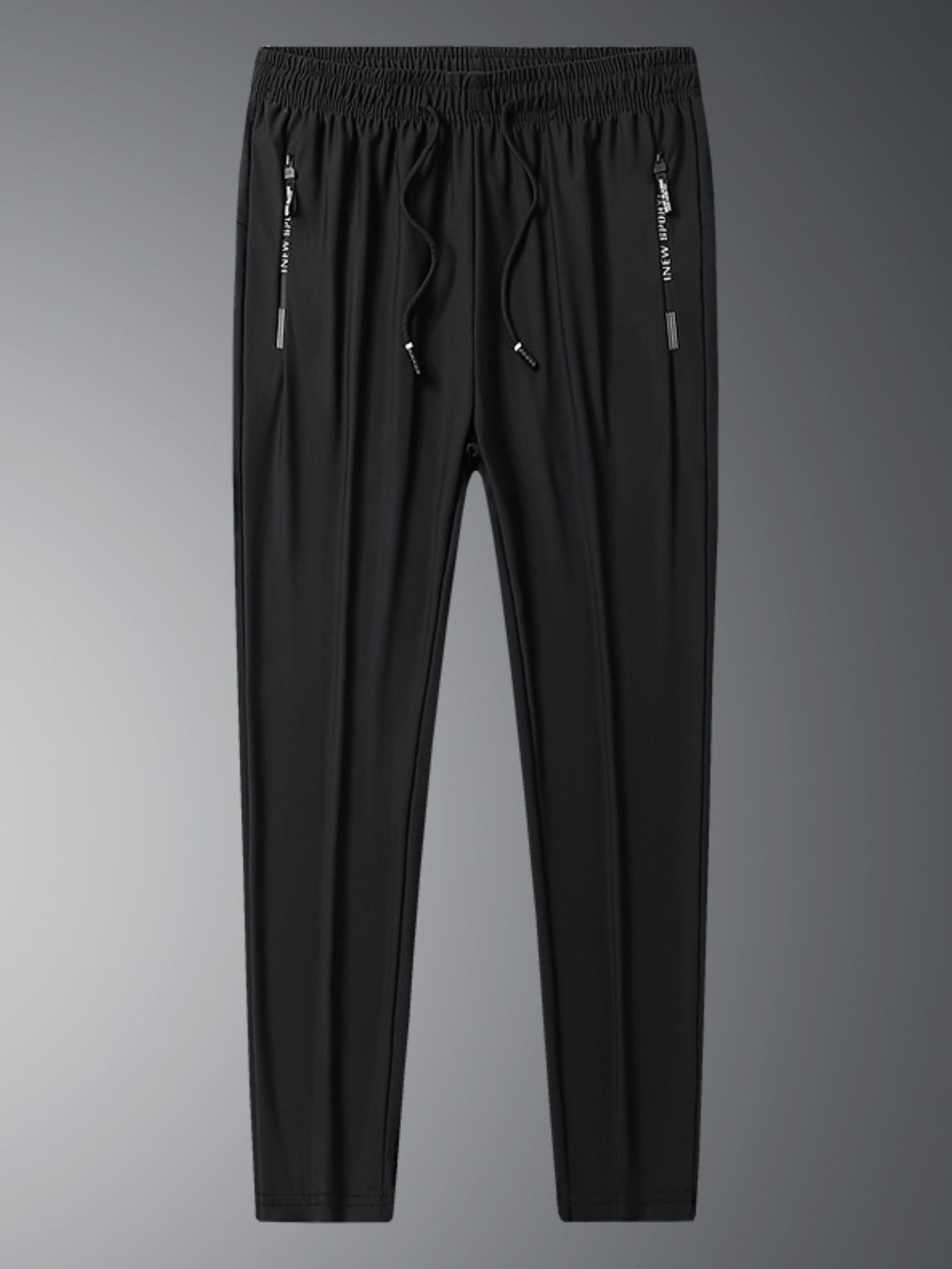 Men's Plus Size Drawstring Pants with Pockets