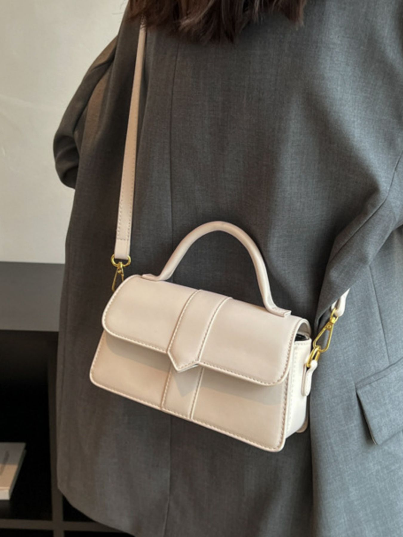 Top Handle Crossbody Bag