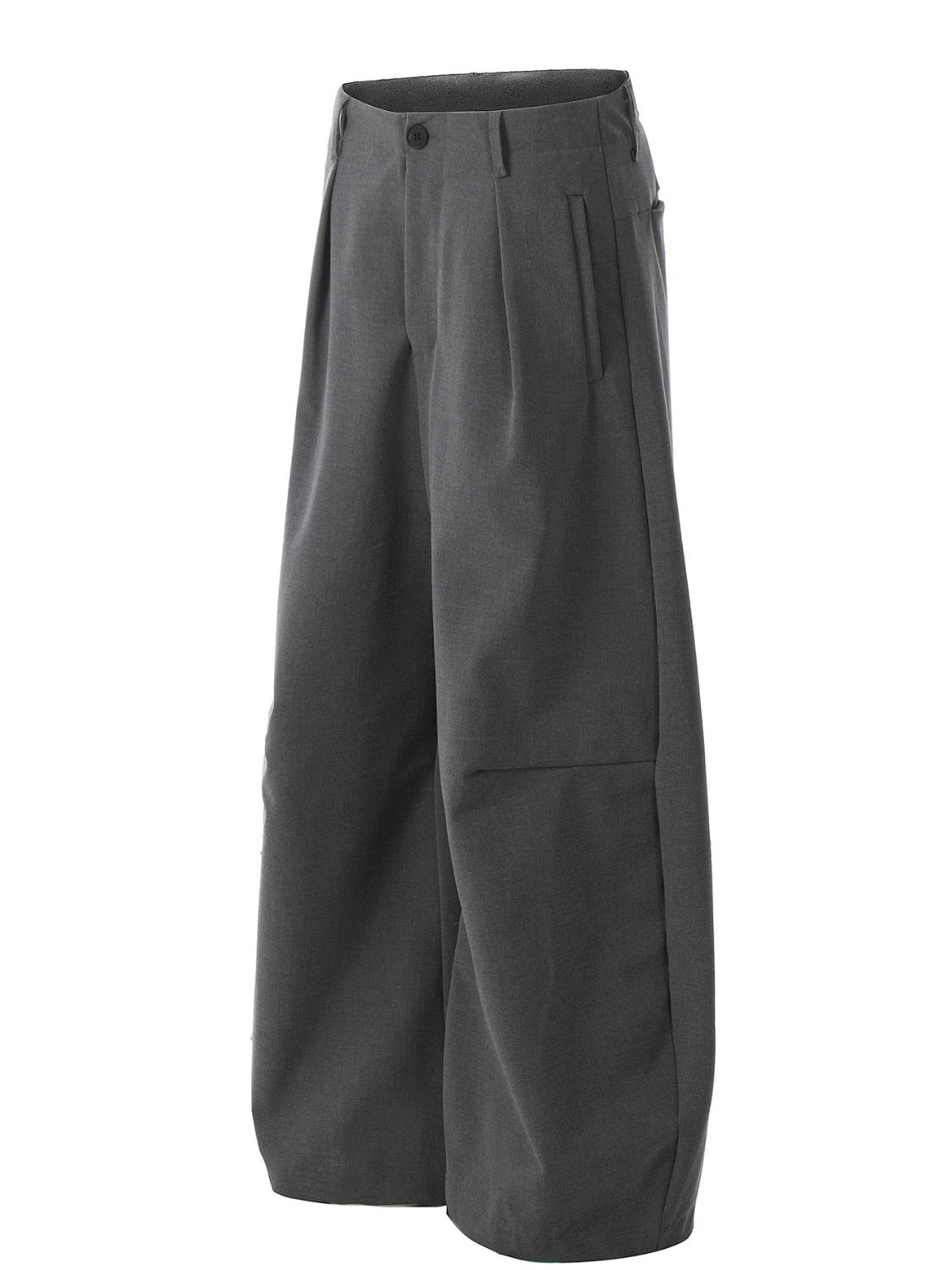 Men's Wide Leg Pleated Pants