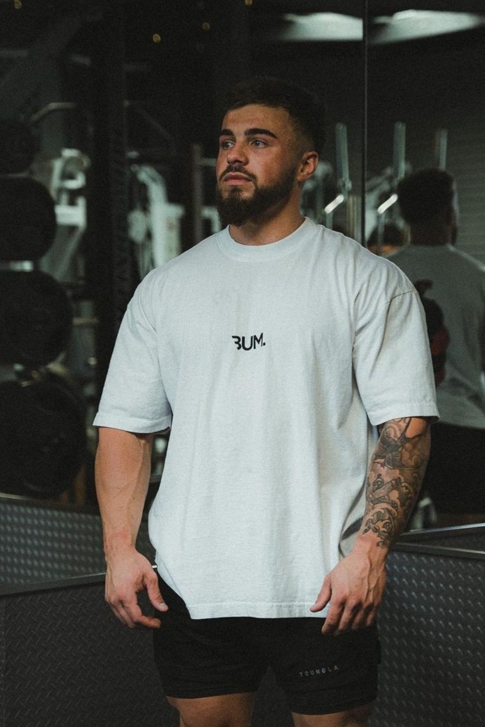 Men's Plus Size Round Neck Half Sleeve T-Shirt