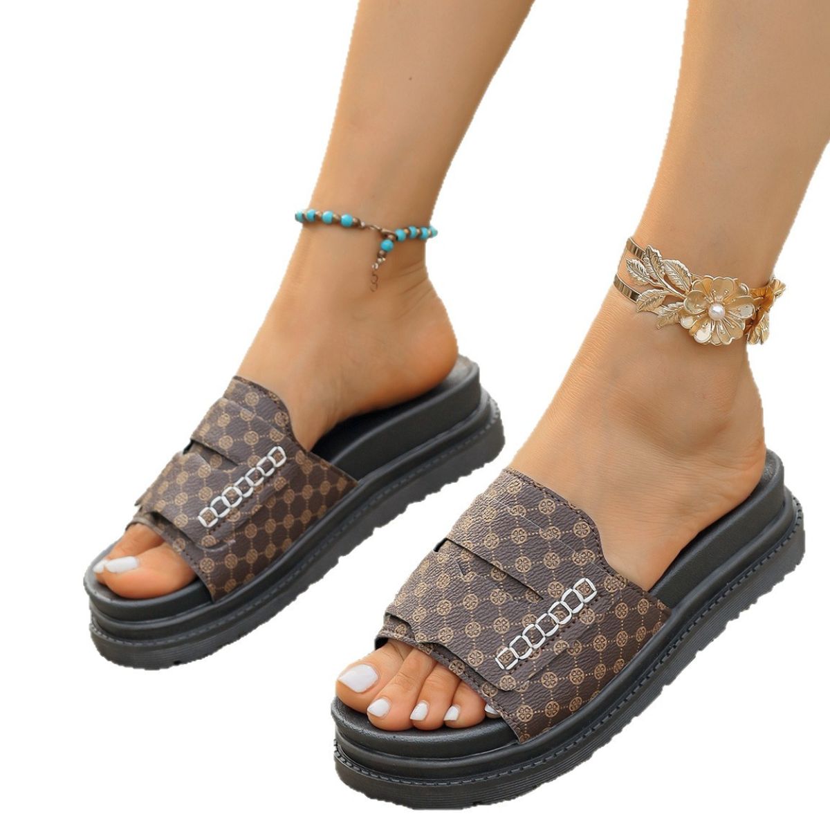 Open Toe Platform Sandals
