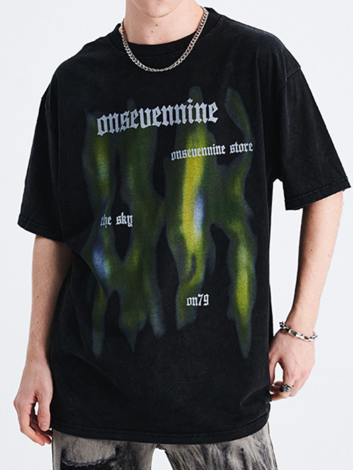 Men's Vintage Graphic Oversized T-Shirt