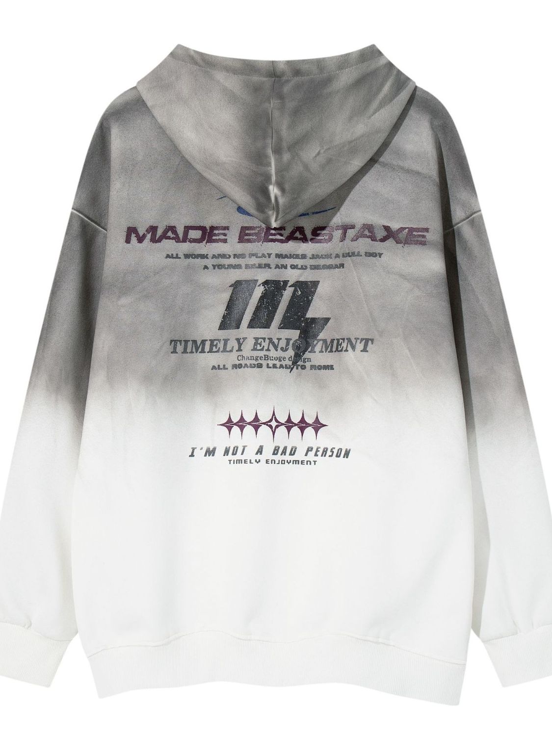 Men's Gradient Long Sleeve Hoodie