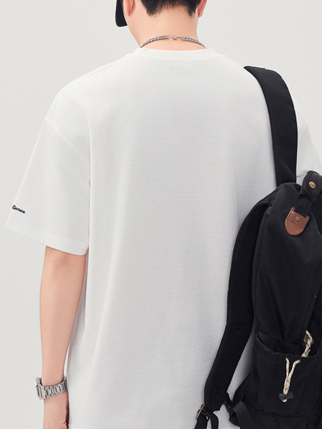 Men's Plus Size Round Neck Short Sleeve T-Shirt