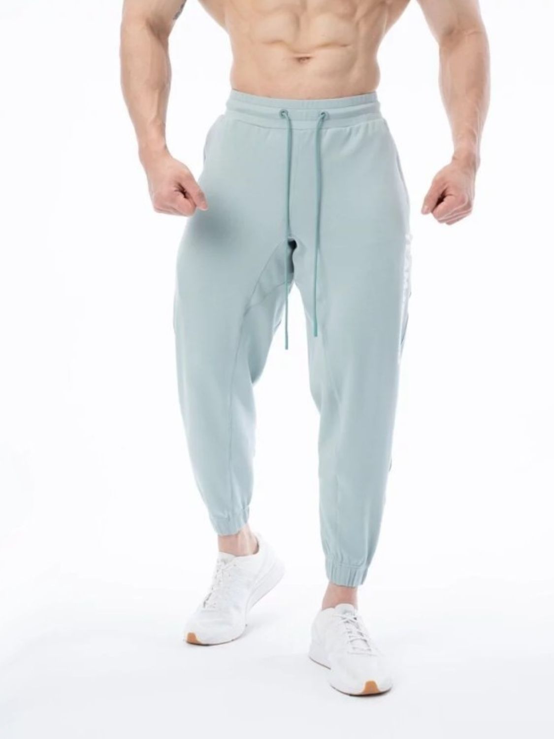 Men's Plus Size Drawstring Active Joggers