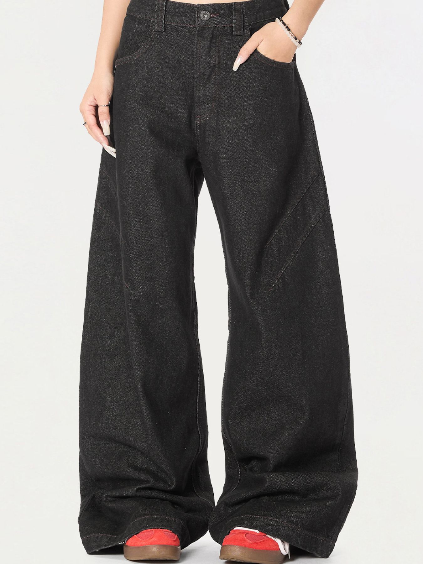 Men's Wide Leg Jeans