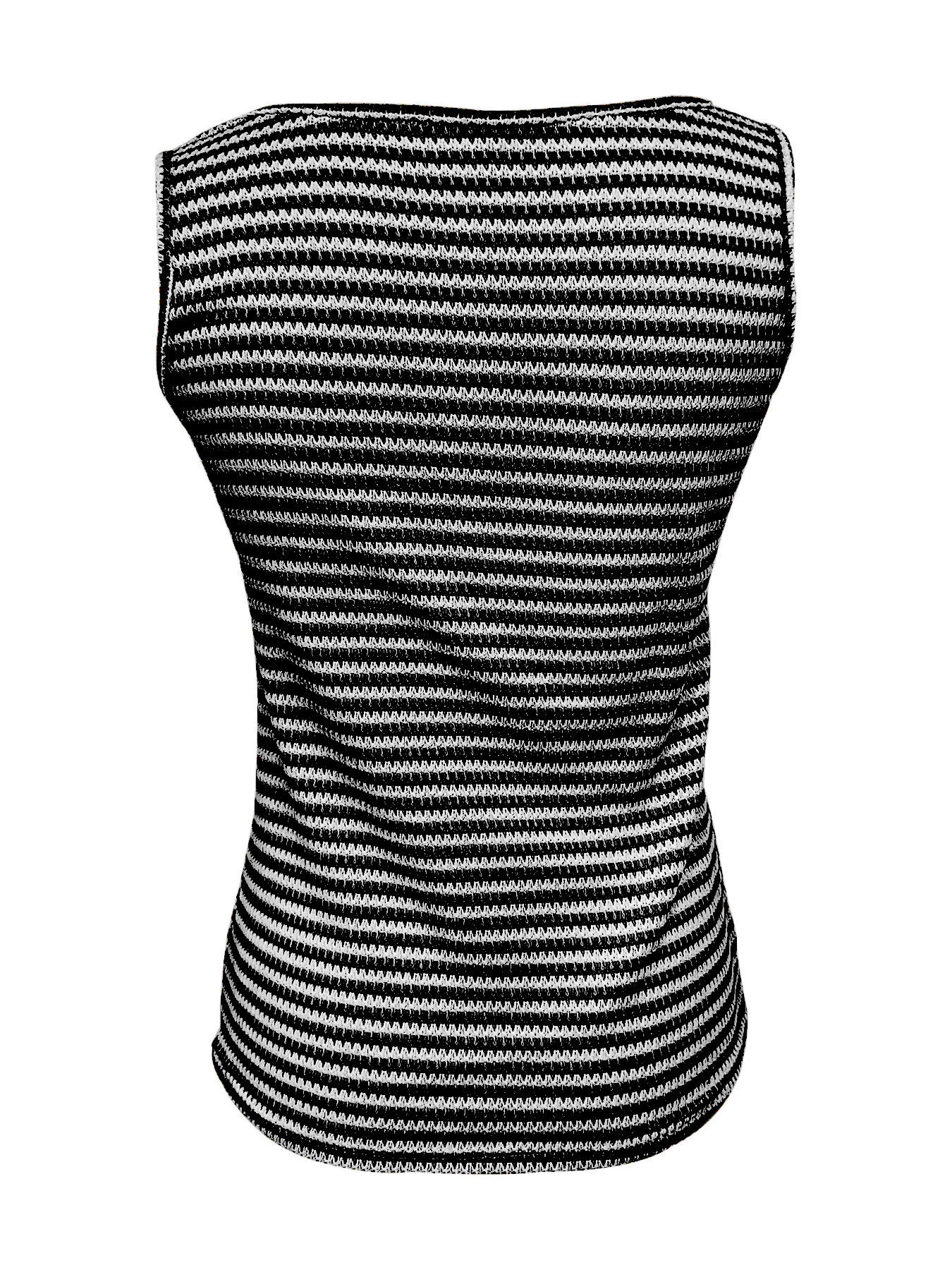 Striped Round Neck Tank Top
