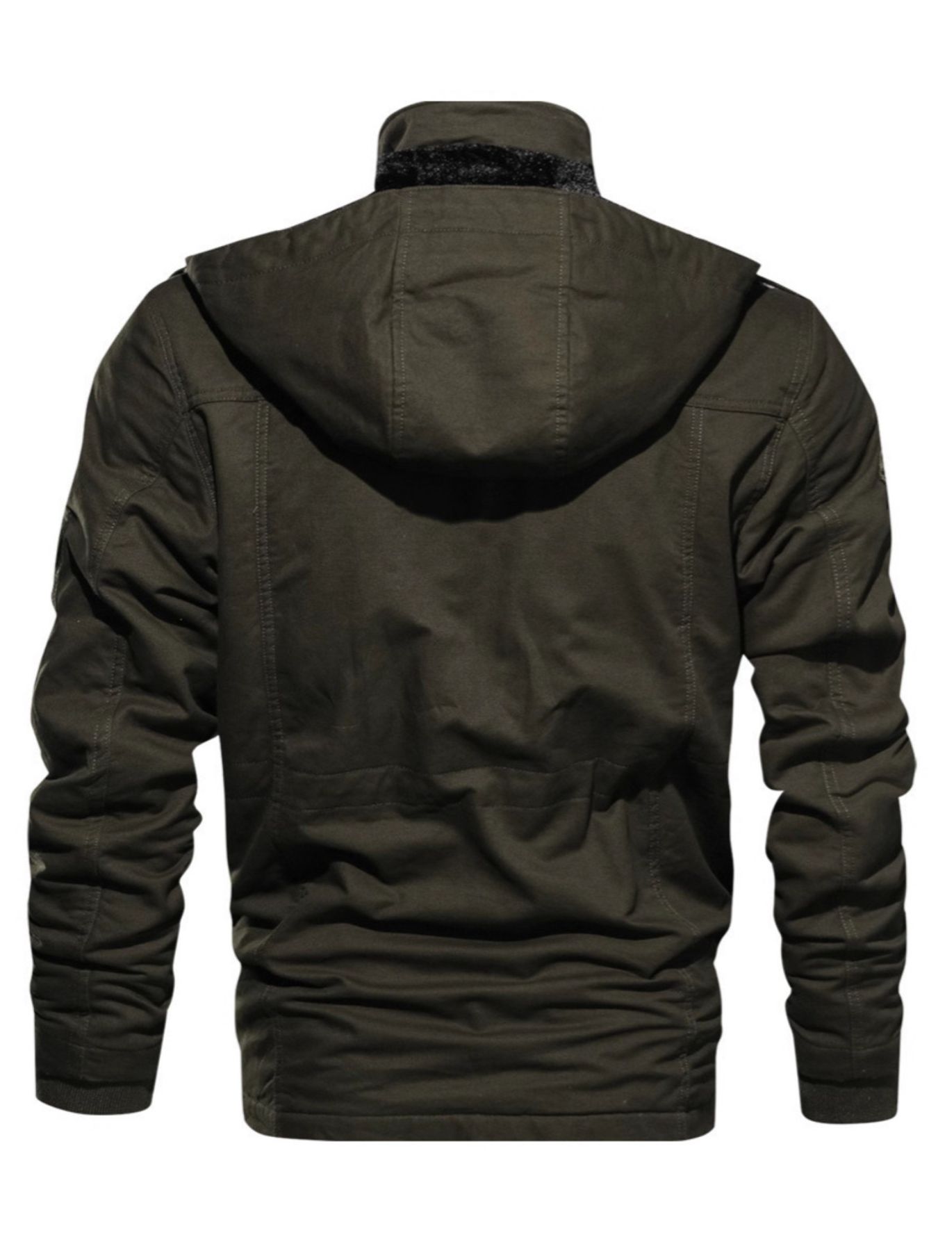 Men's Plus Size Zip Up Lightweight Bomber Jacket