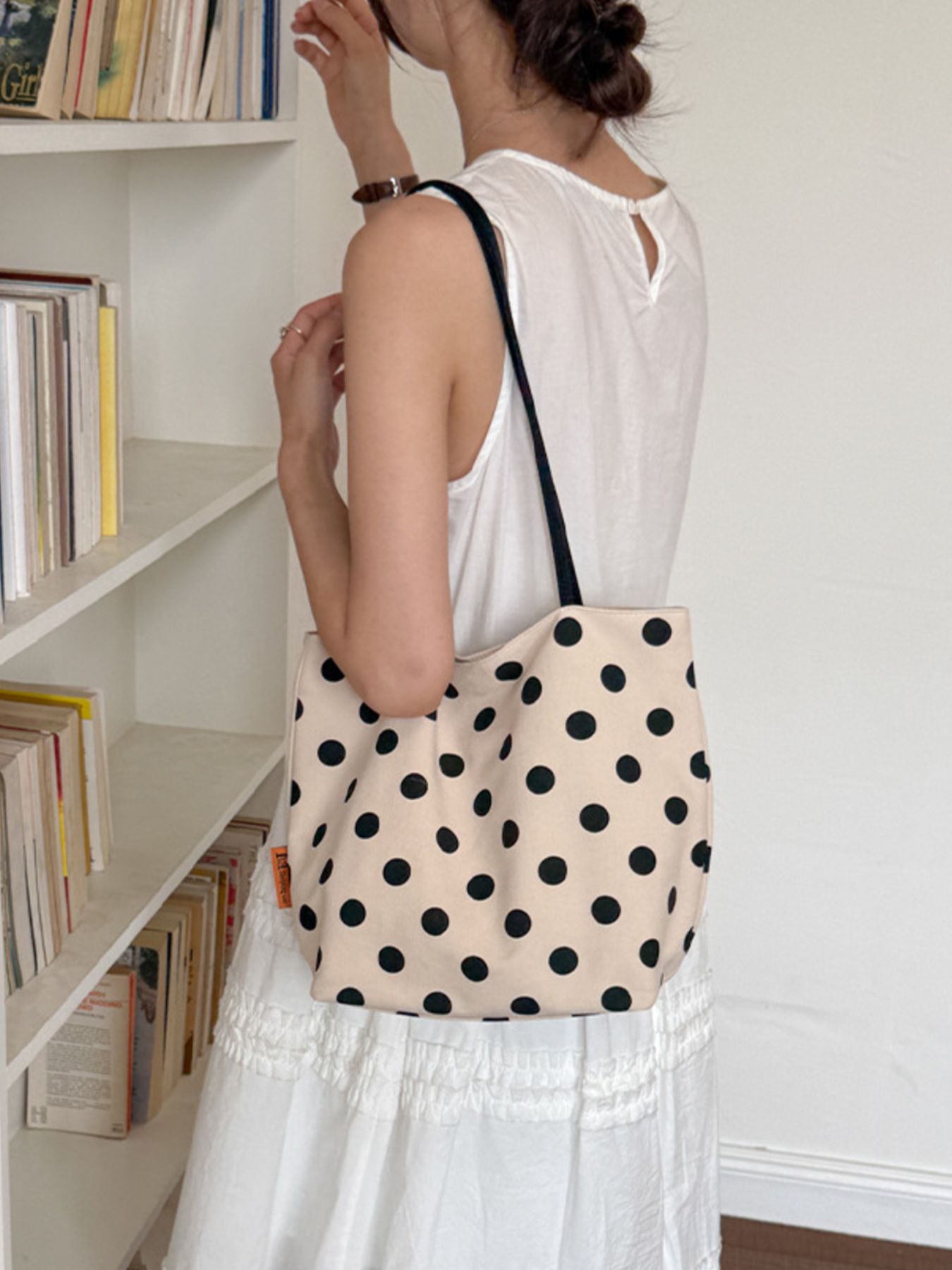 Polka Dot Shoulder Bag 19