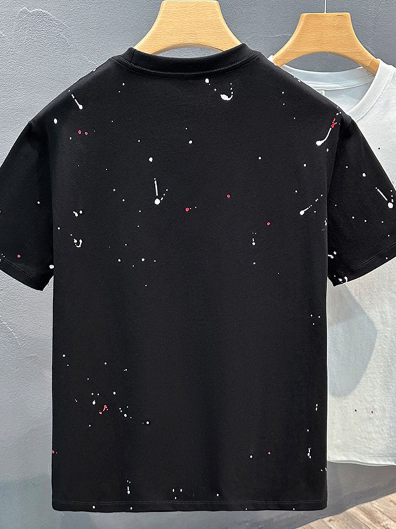 Men's Full Size Round Neck Short Sleeve T-Shirt Plus Size