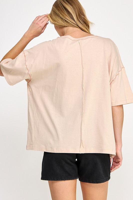 Love-Inpired Graphic Oversized T-Shirt