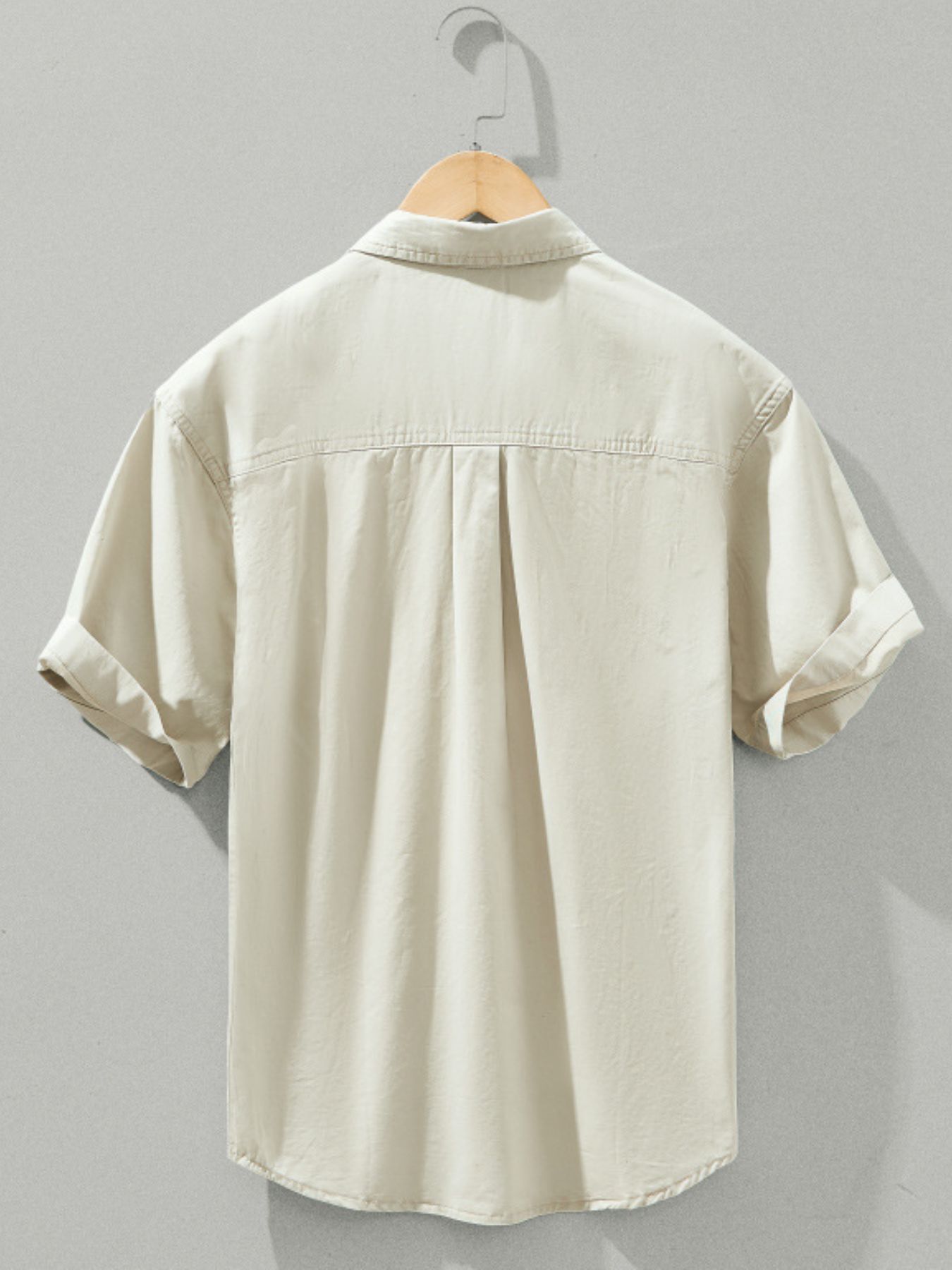 Men's Plus Size Button Up Long Sleeve Shirt