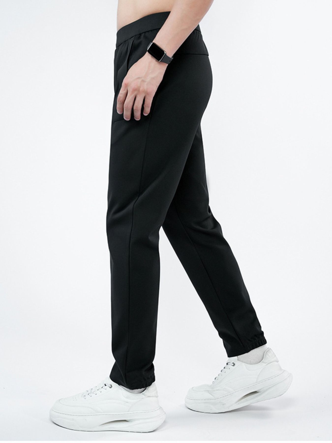 Men's Plus Size Slim-Fit Stretch Pants