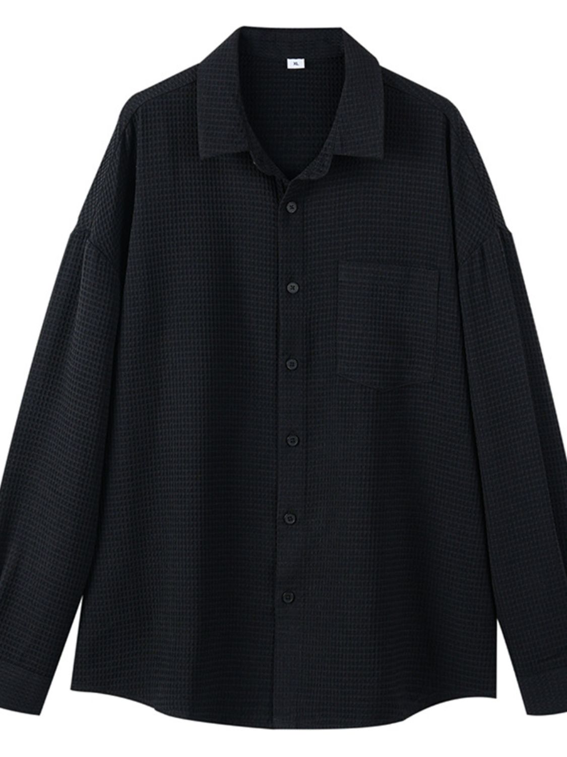 Men's Plus Size Button Up Casual Shirt