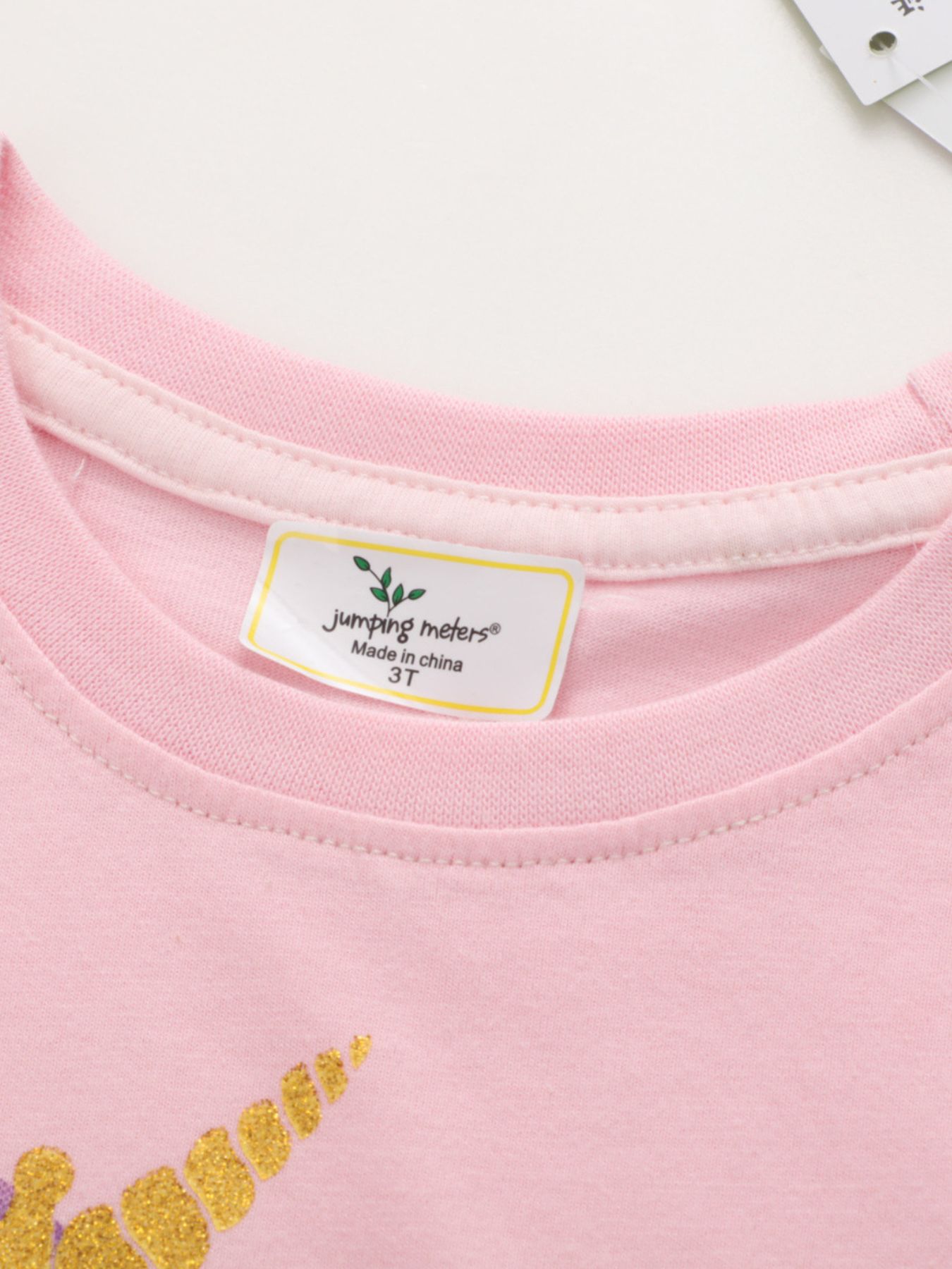 Children's Cute Unicorn Graphic Short Sleeve T-Shirt