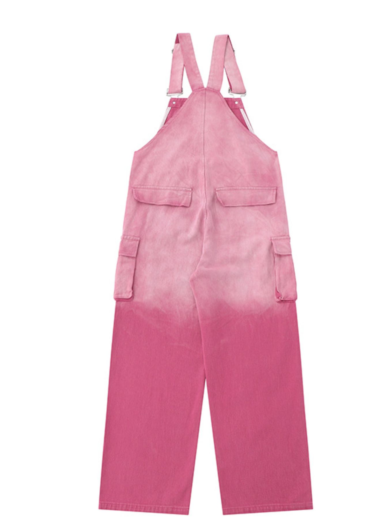 Gradient Wide Leg Overalls