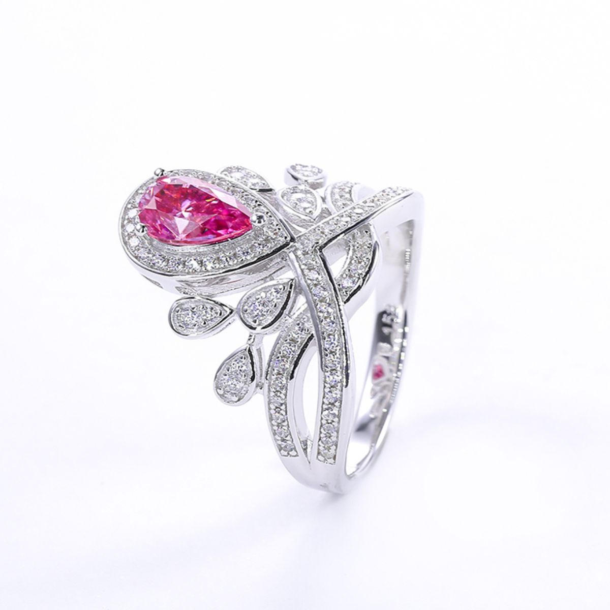 1 Carat Moissanite 925 Sterling Silver Ring