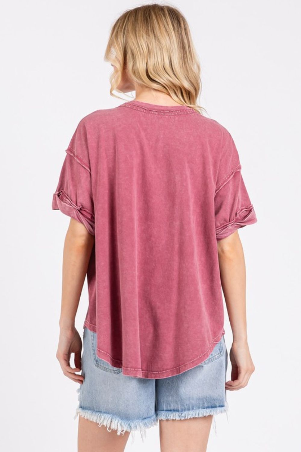 GAME DAY Round Neck Short Sleeve T-Shirt