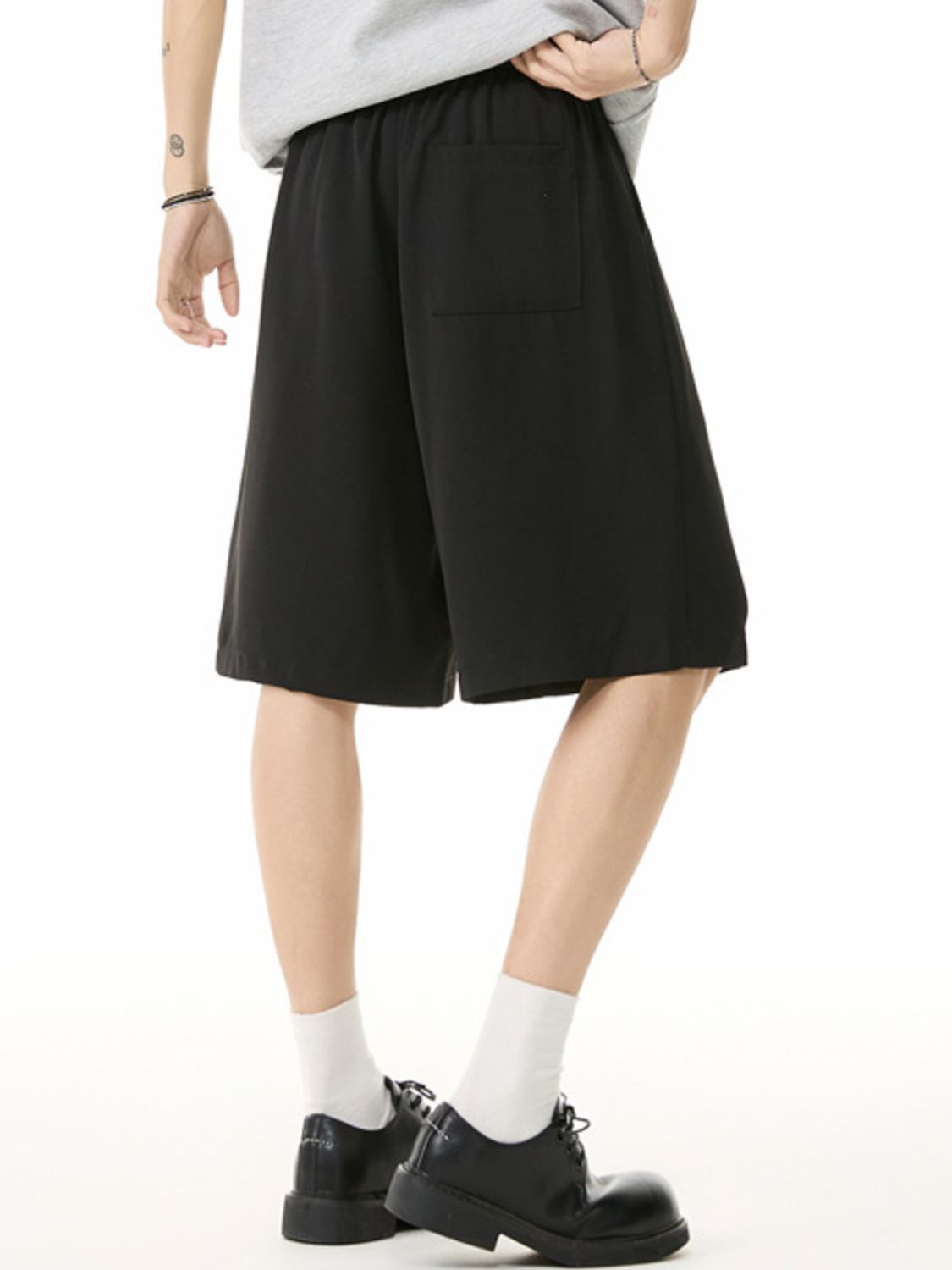 Men's Plus Size Wide Leg Shorts