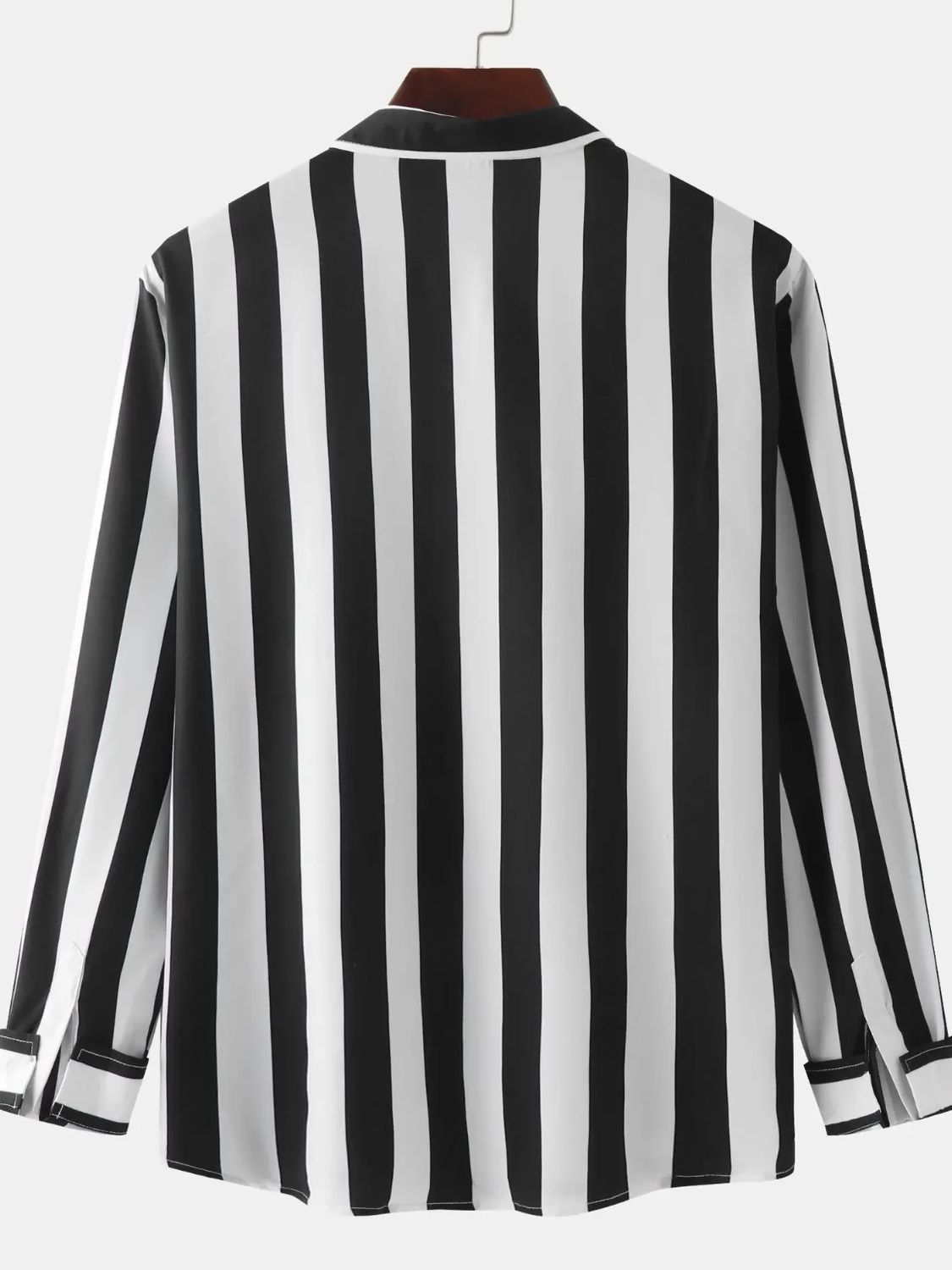 Men's Striped Button Down Shirt