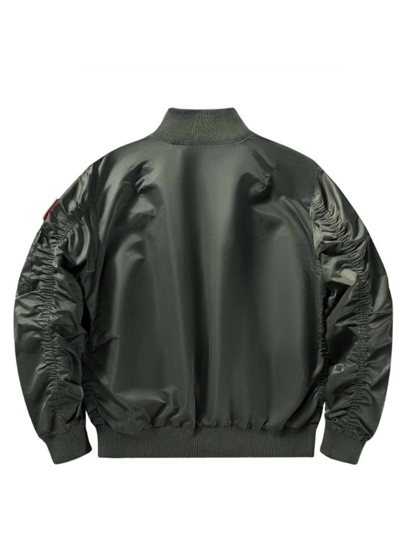 Men's Full Size Zip Up Long Sleeve Jacket Plus Size