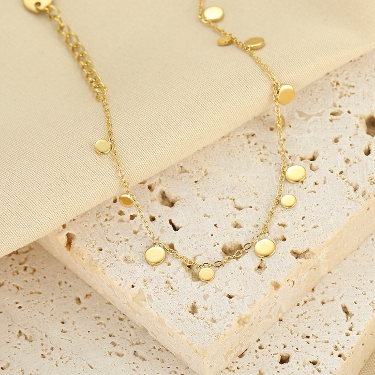 18K Gold-Plated Charm Bracelet