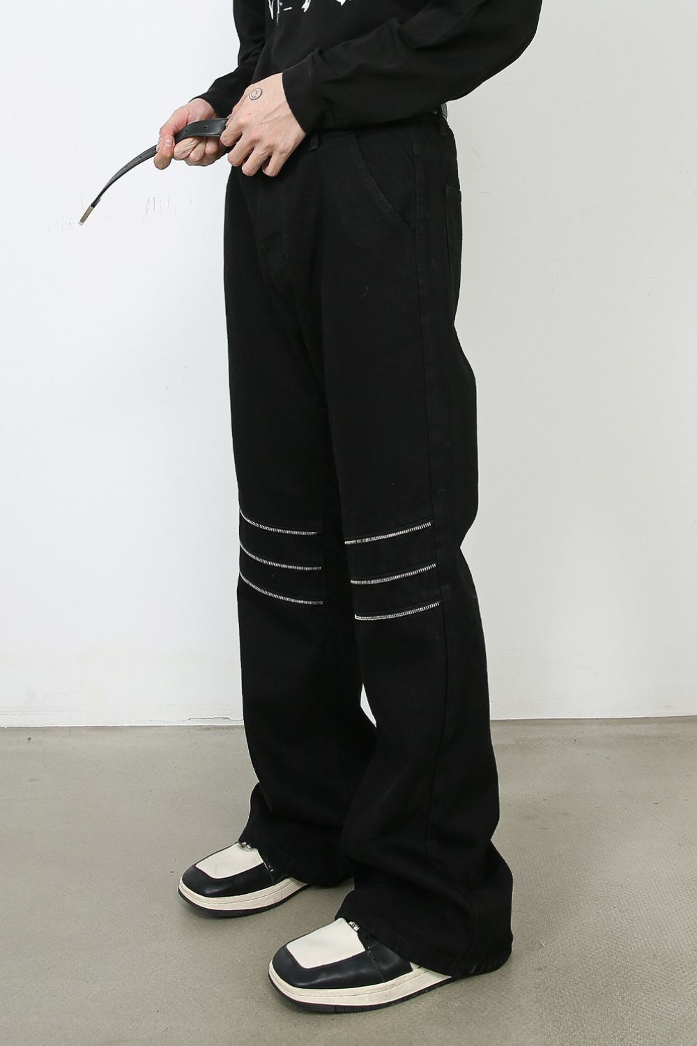 Men's Bootcut Jeans with Pockets