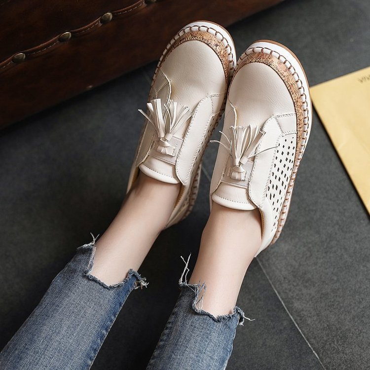 Tassel Round Toe Loafers