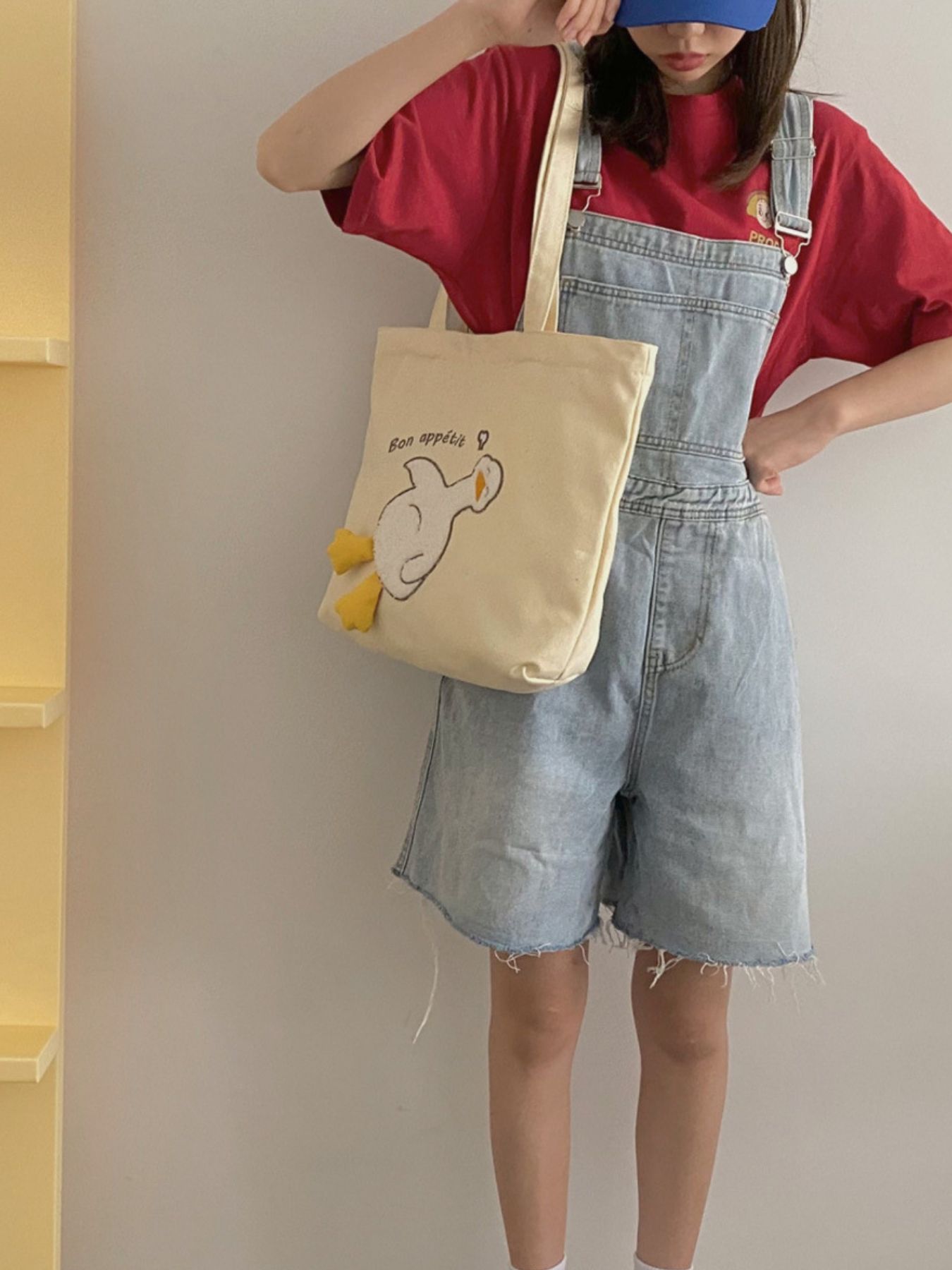 Duck Canvas Tote Bag