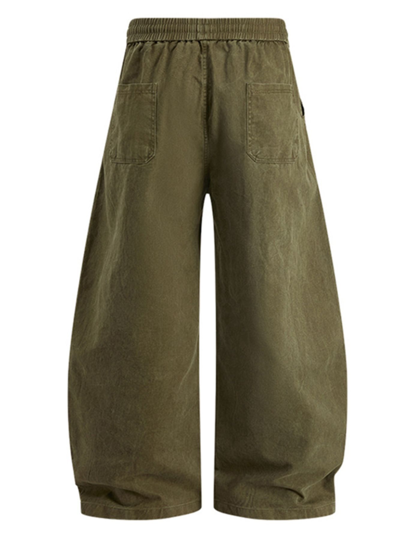 Men's Plus Size Wide-Leg Cargo Pants