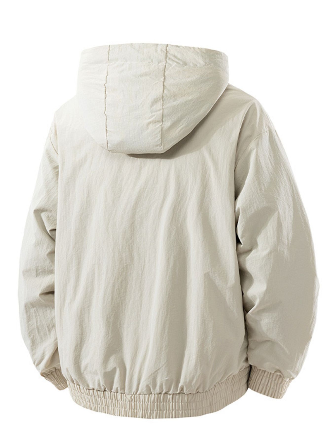 Men's Plus Size Casual Hooded Lightweight Jacket