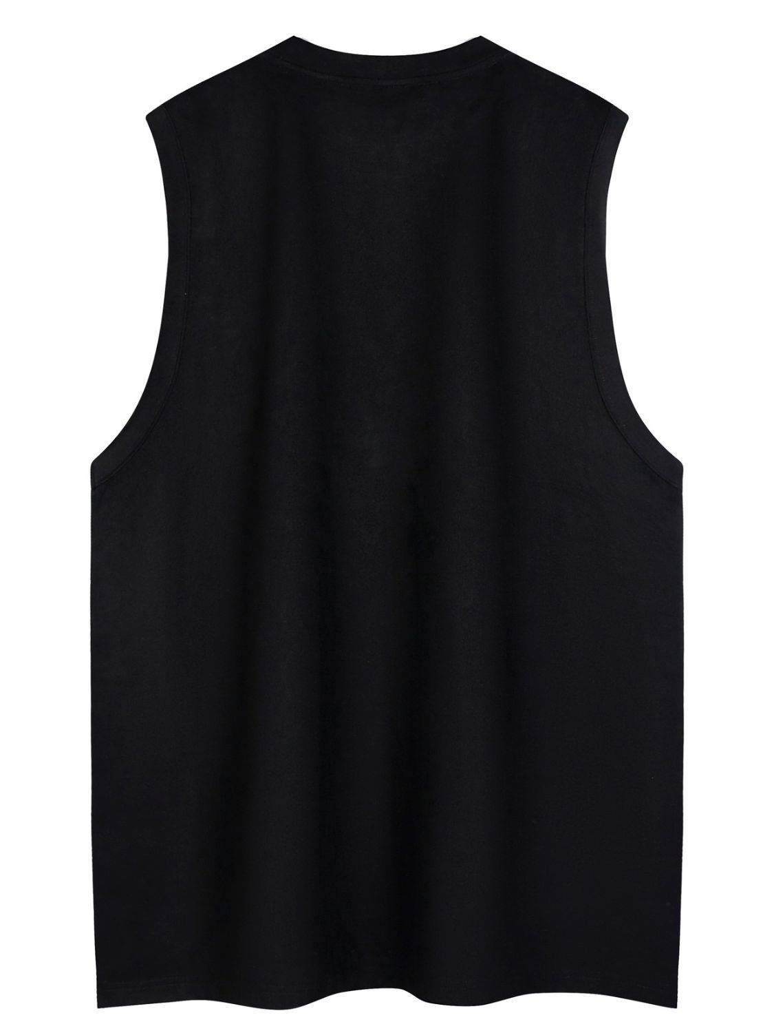 Men's Round Neck Letter Graphic Tank
