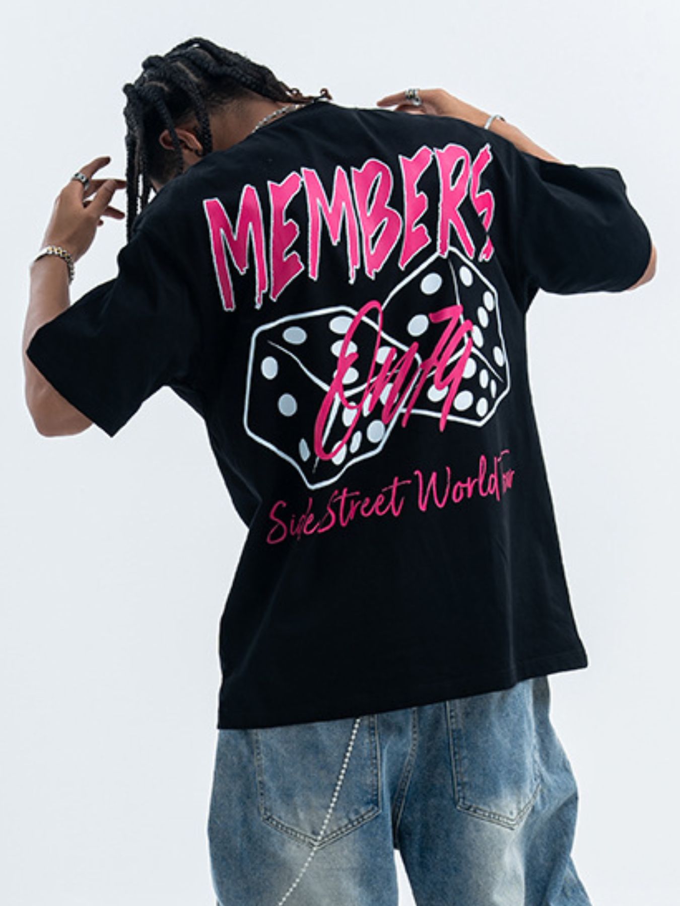 Men's Graphic Short Sleeve Oversized T-Shirt