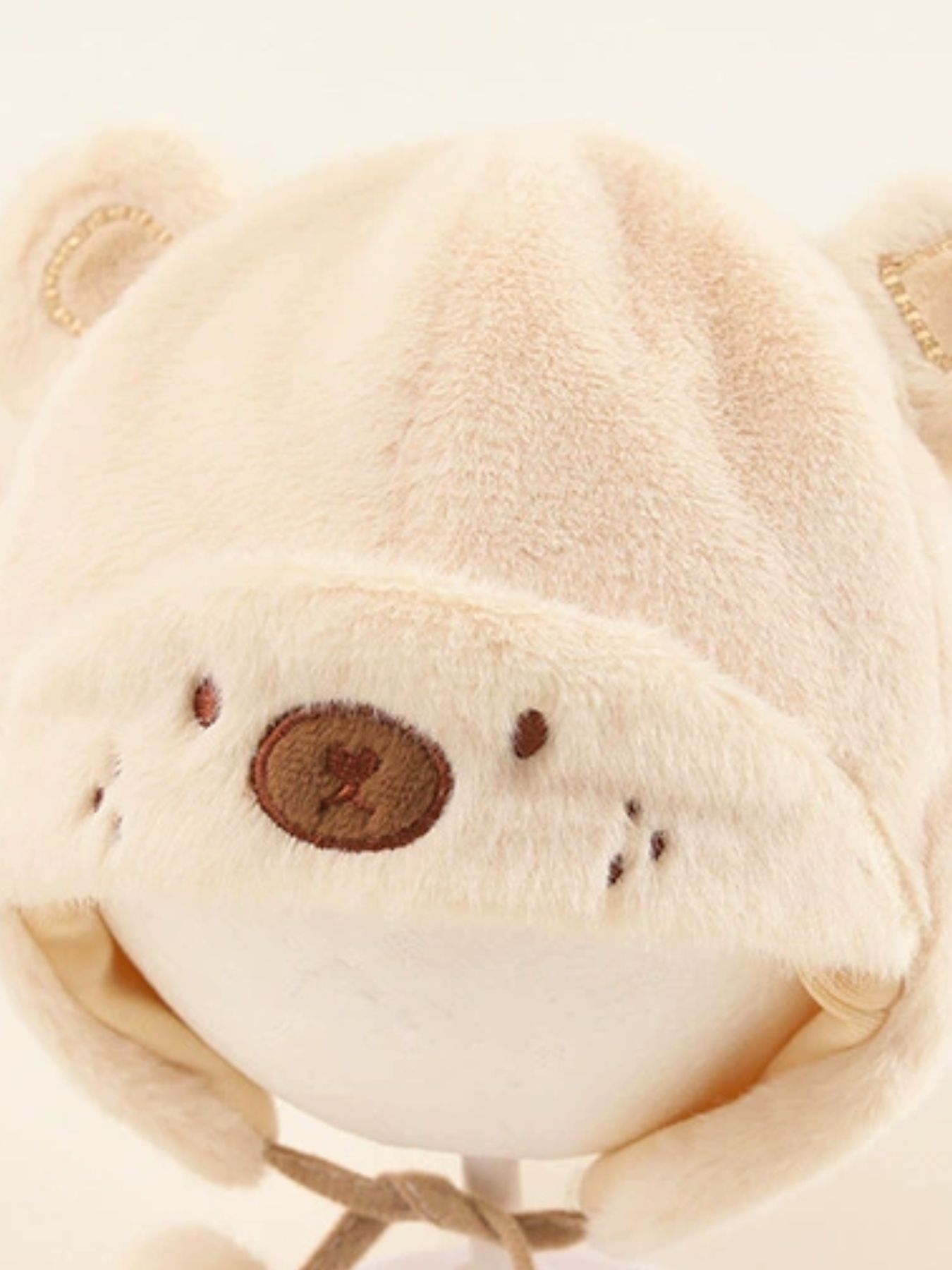 Children's Cute Bear Ear Plush Hat