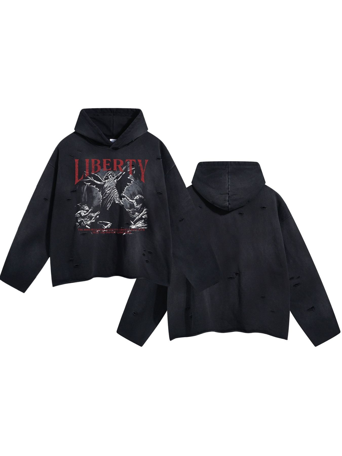 Men's Graphic Long Sleeve Hoodie