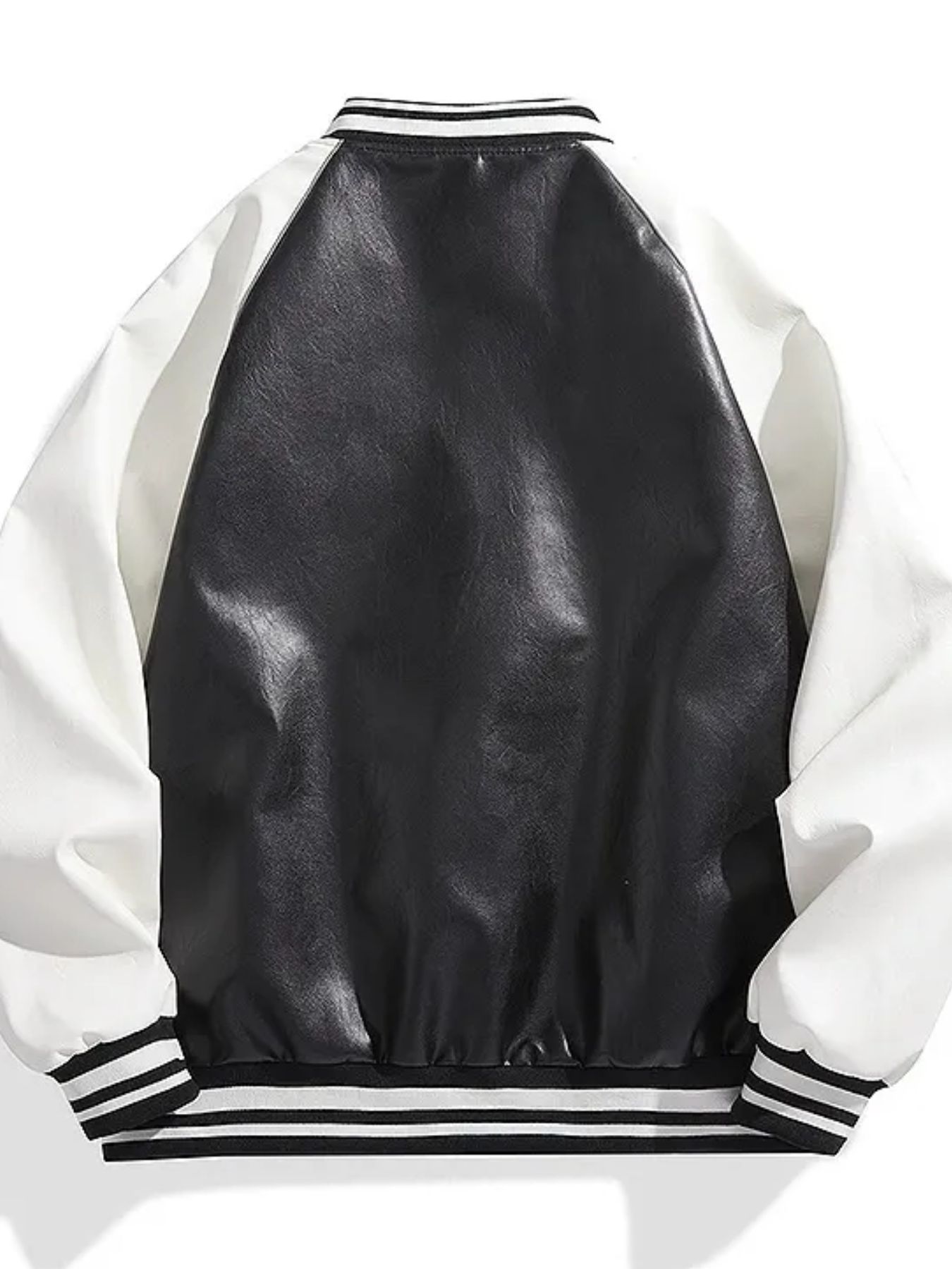 Men's Plus Size Snap Down Long Sleeve Jacket