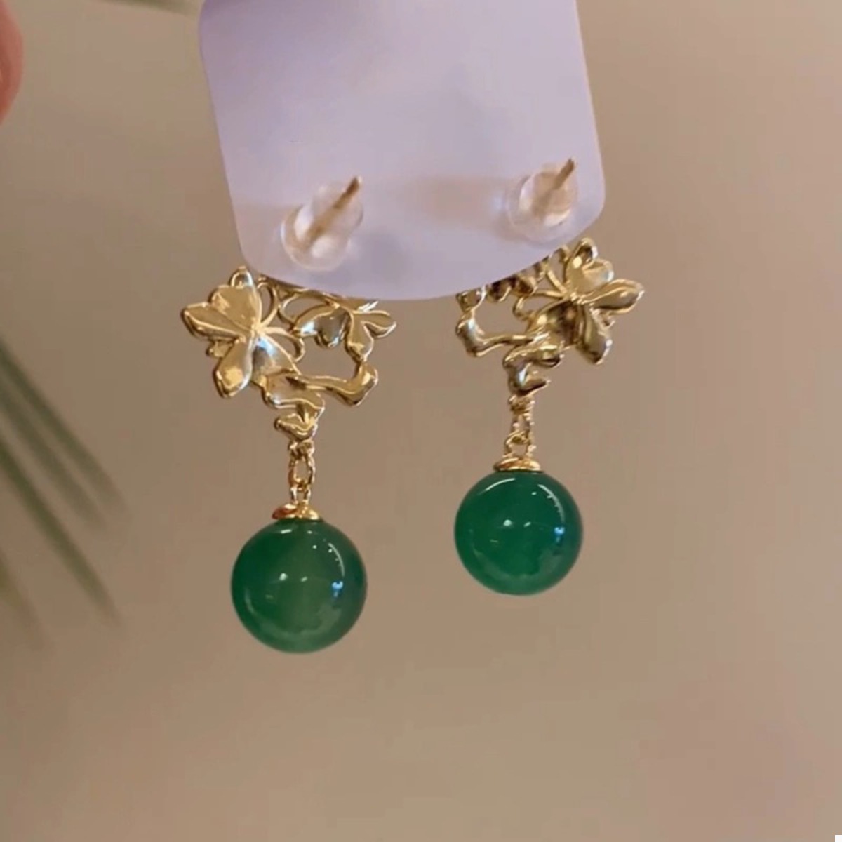 Butterfly Pearl Drop Earrings