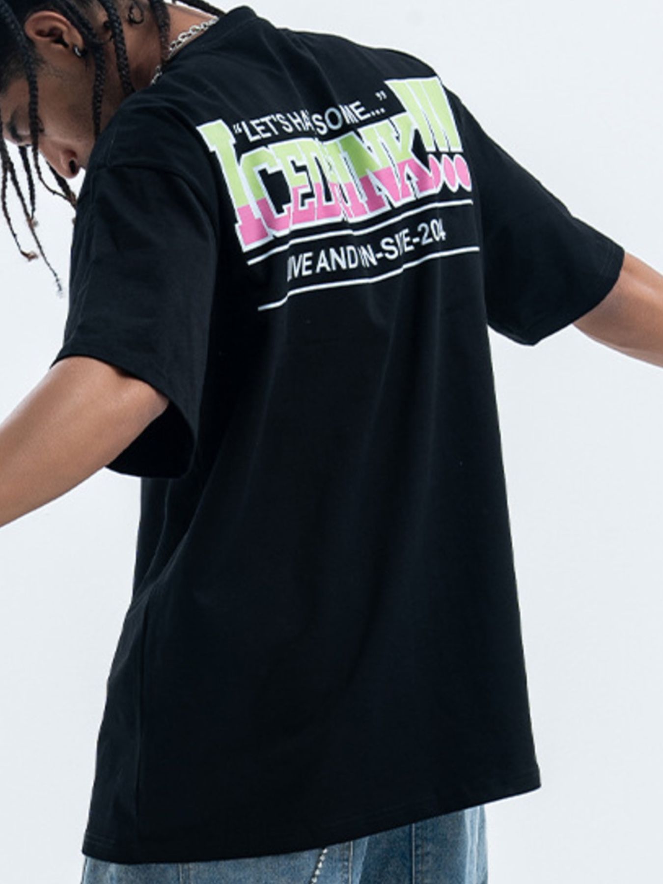 Men's Graphic Round Neck Relaxed Fit T-Shirt