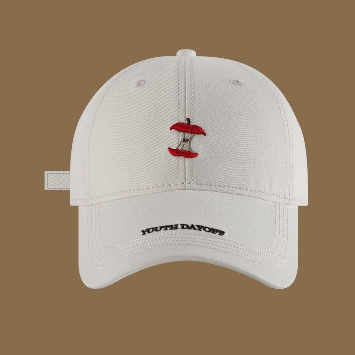 Embroidered Apple Core Baseball Cap 1