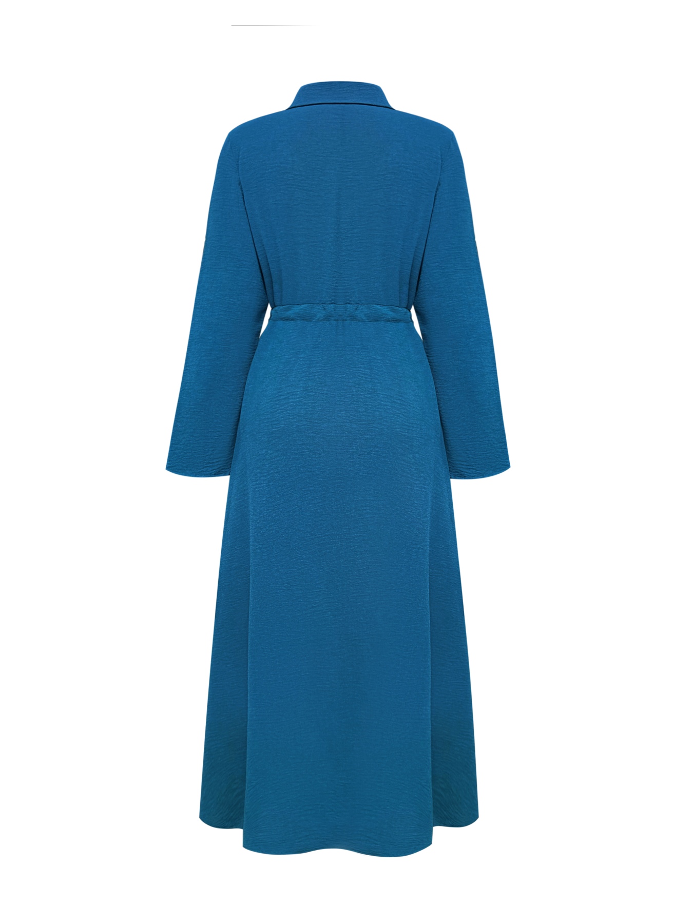 Button Front Midi Shirt Dress