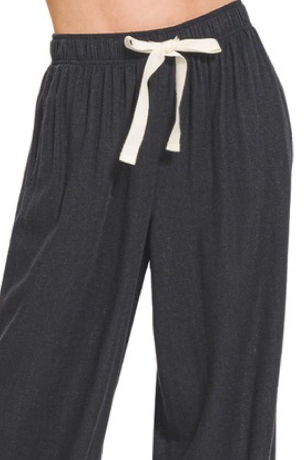 Linen Drawstring Pants