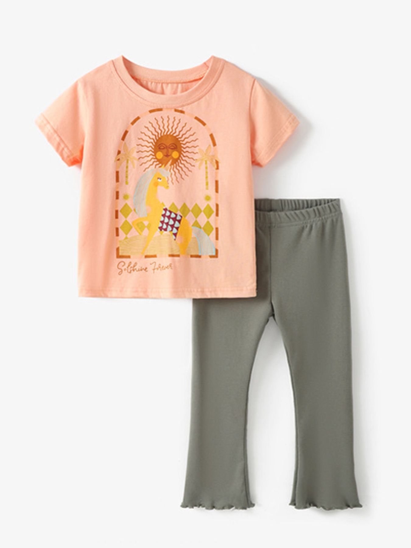 Children's Graphic Tee & Pants Set