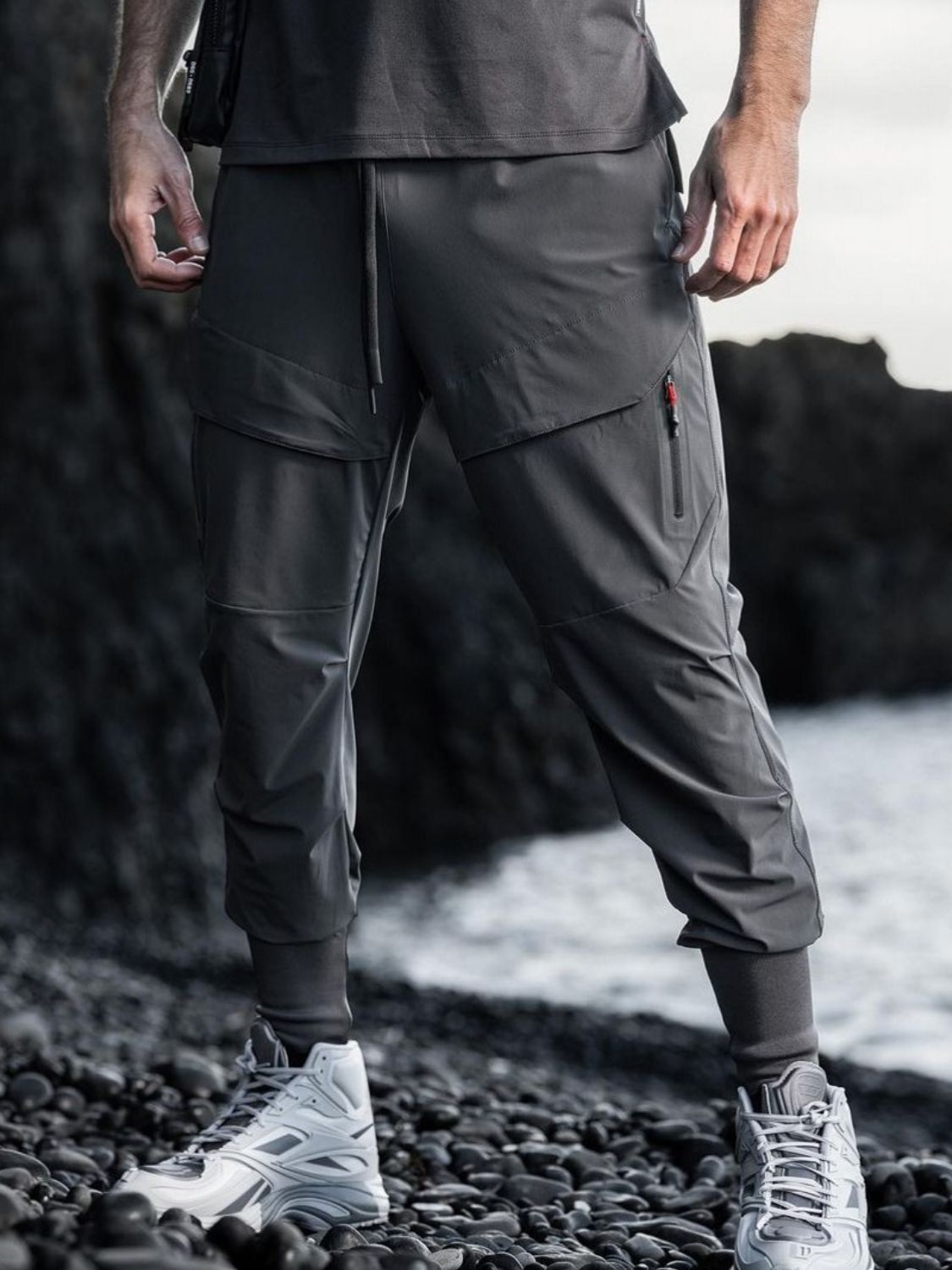 Men's Plus Size Drawstring Active Pants