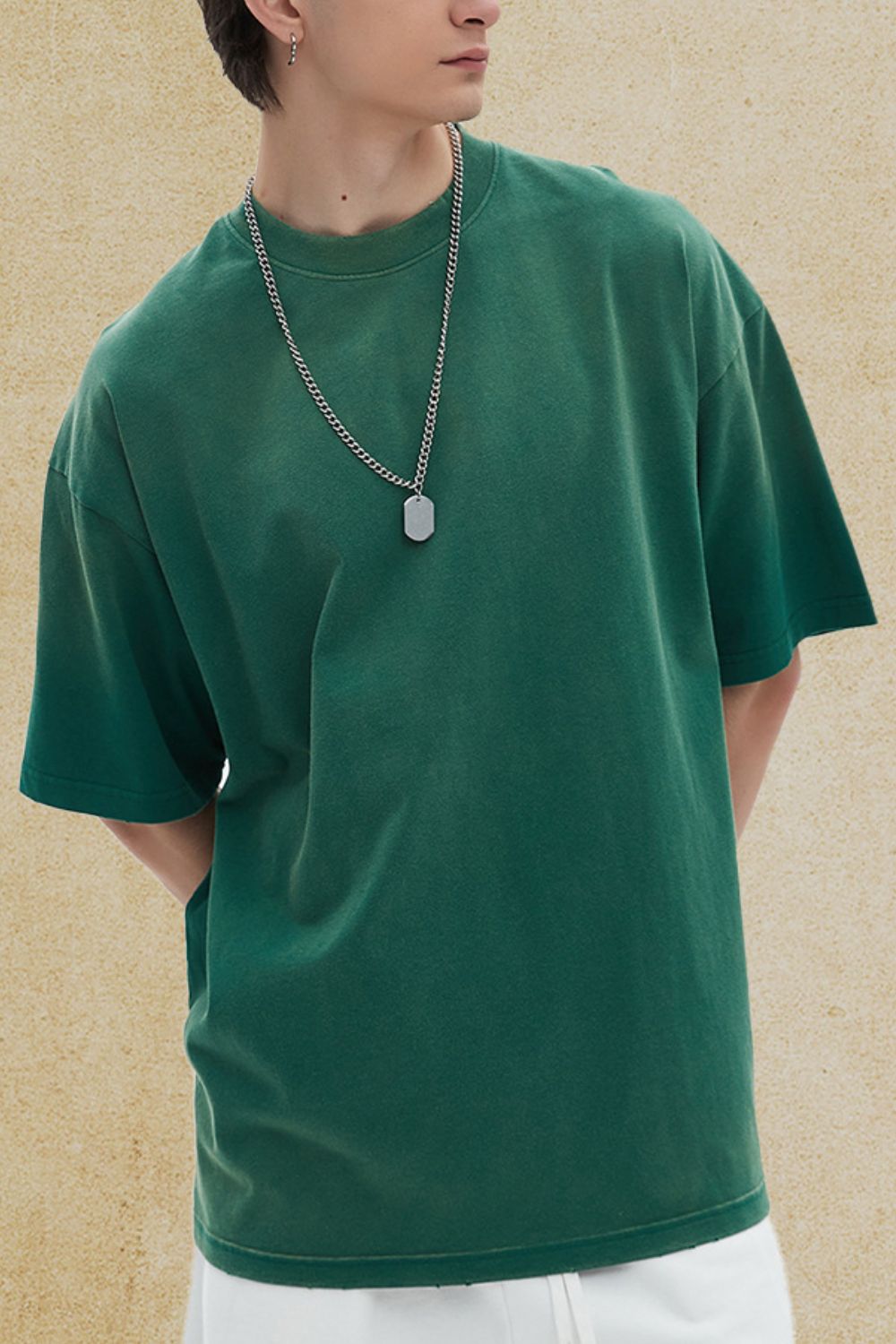 Men's Round Neck Half Sleeve T-Shirt