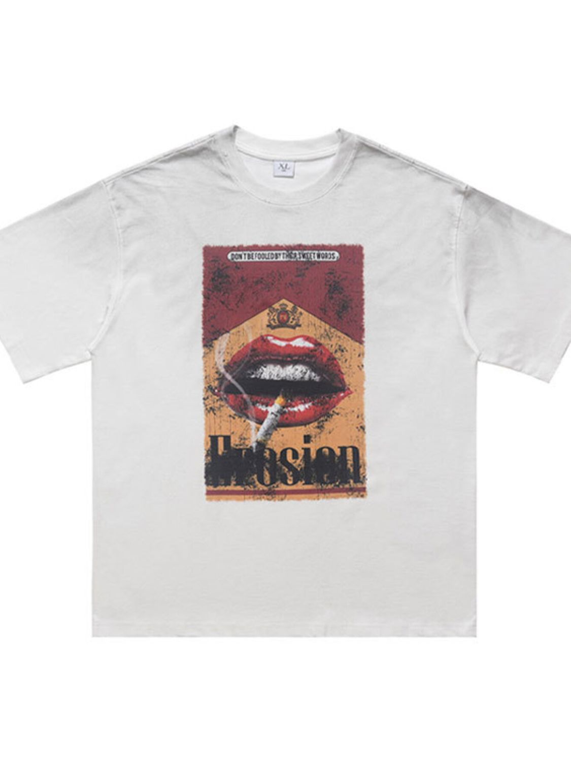 Men's Graphic Round Neck Half Sleeve T-Shirt