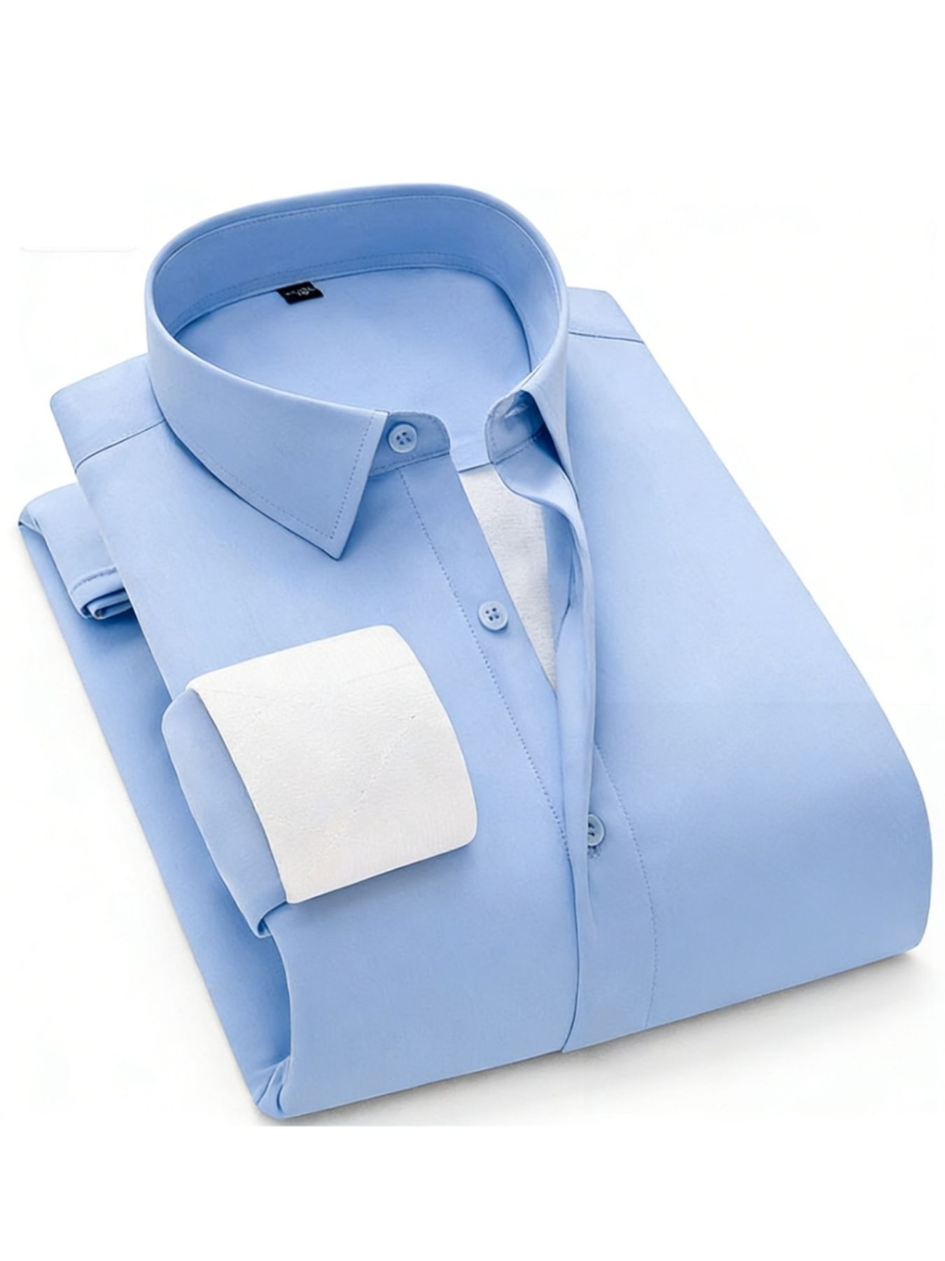 Men's Full Size Slim Fit Long Sleeve Shirt Plus Size