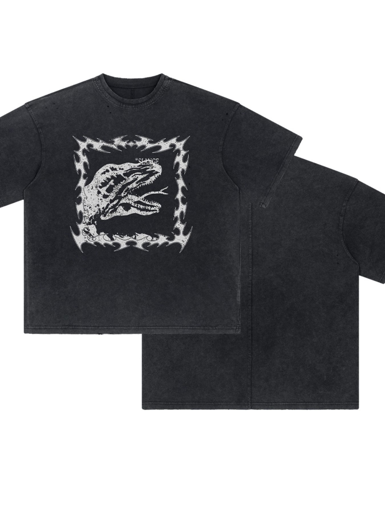 Men's Graphic Round Neck Short Sleeve T-Shirt