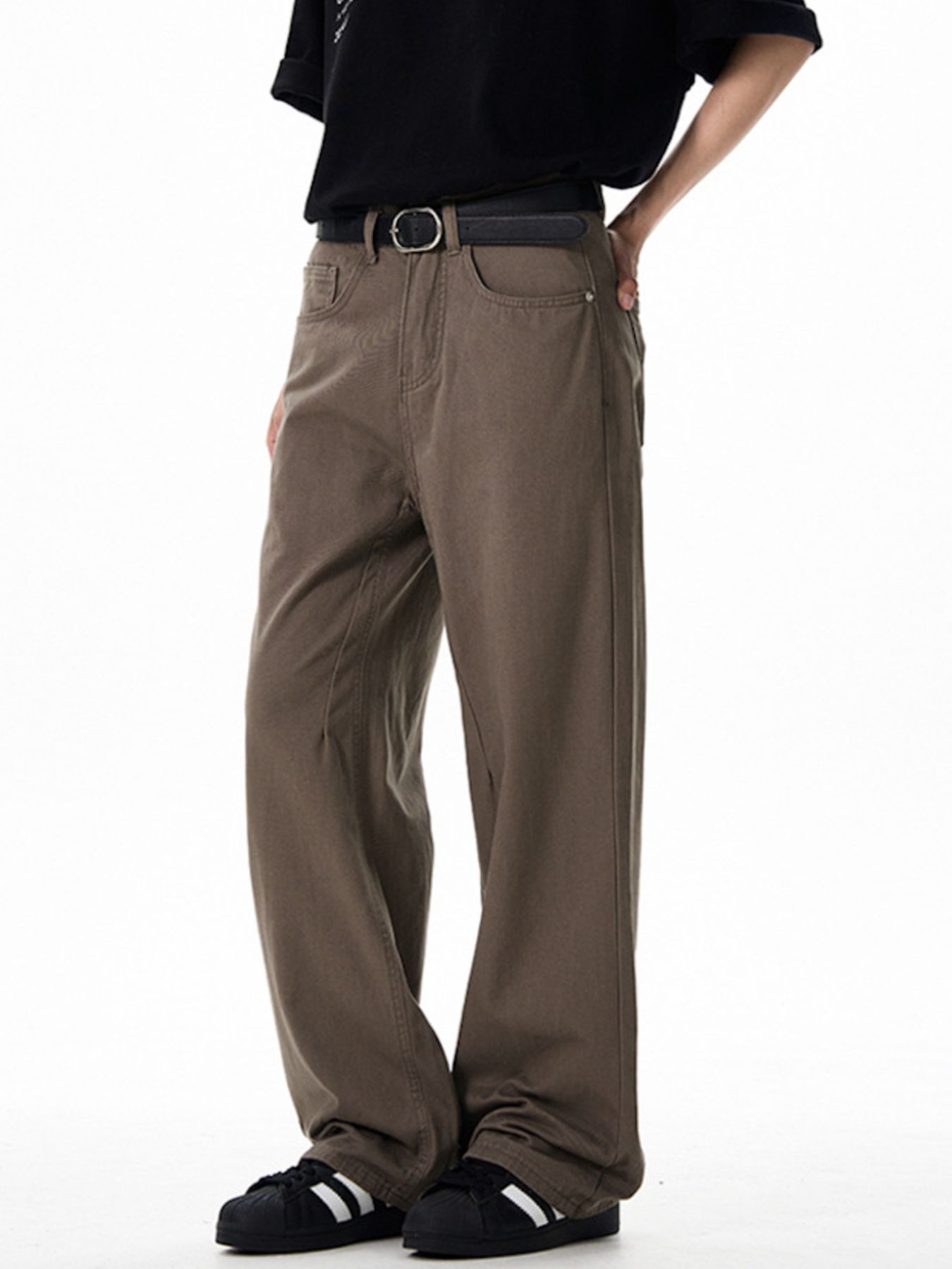 Men's Wide Leg Casual Pants