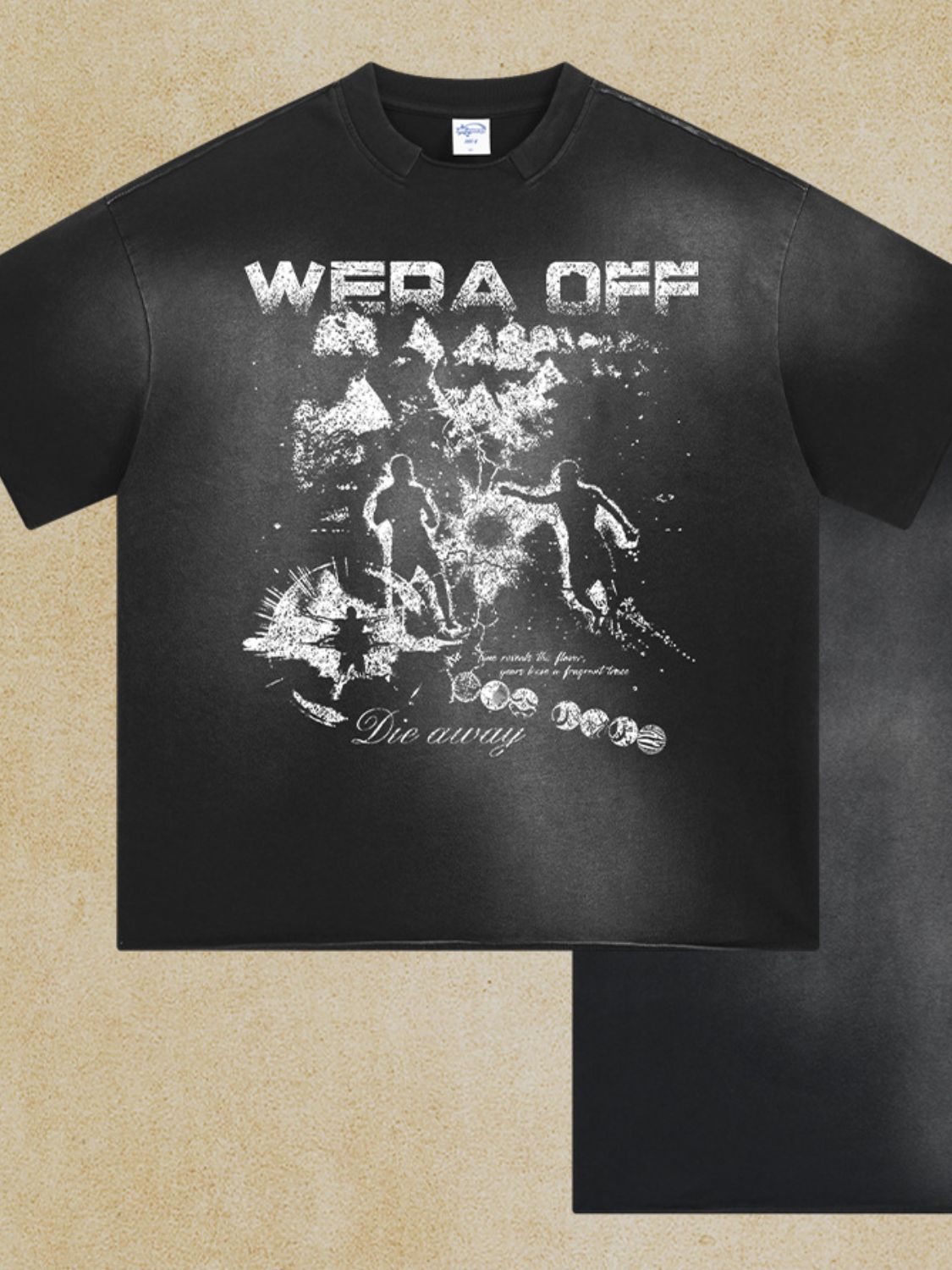 Men's Graphic Round Neck Half Sleeve T-Shirt